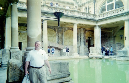 Dad Roman Baths2